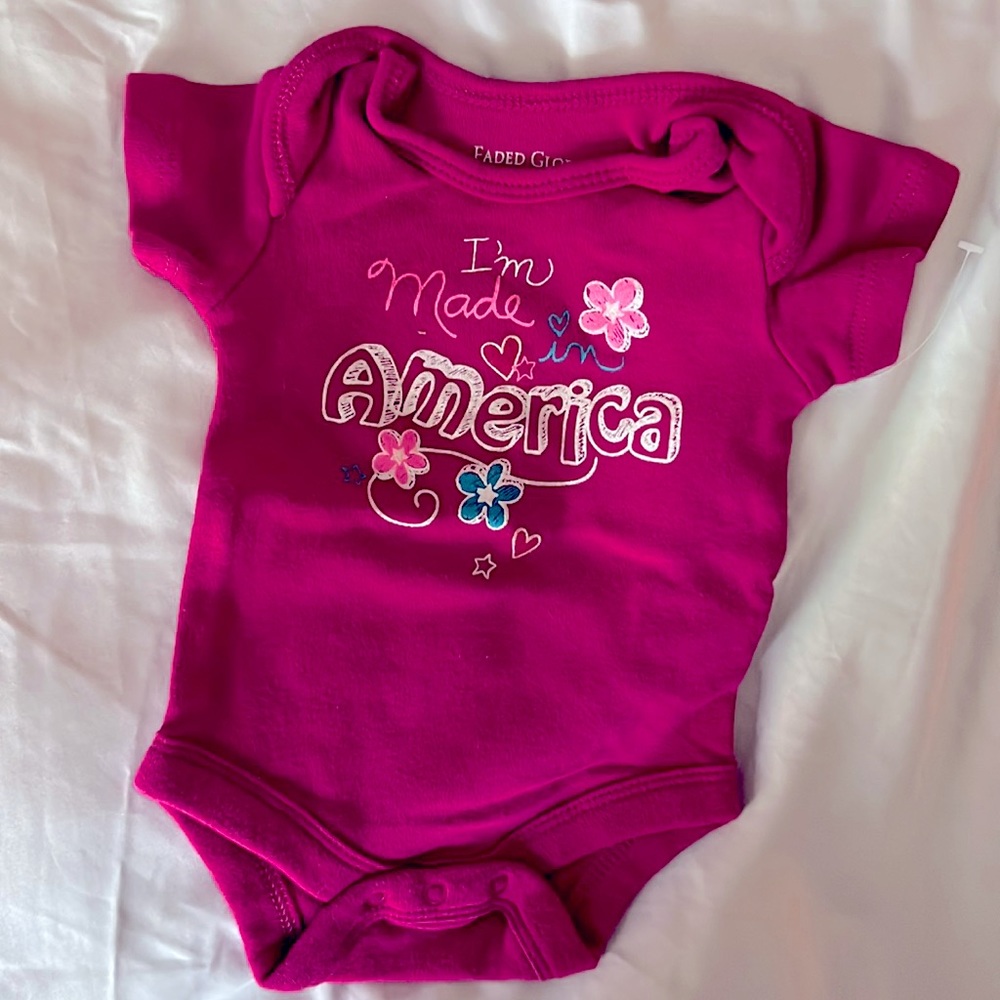 NWOT Newborn Onesie